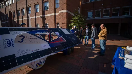 UK solar car